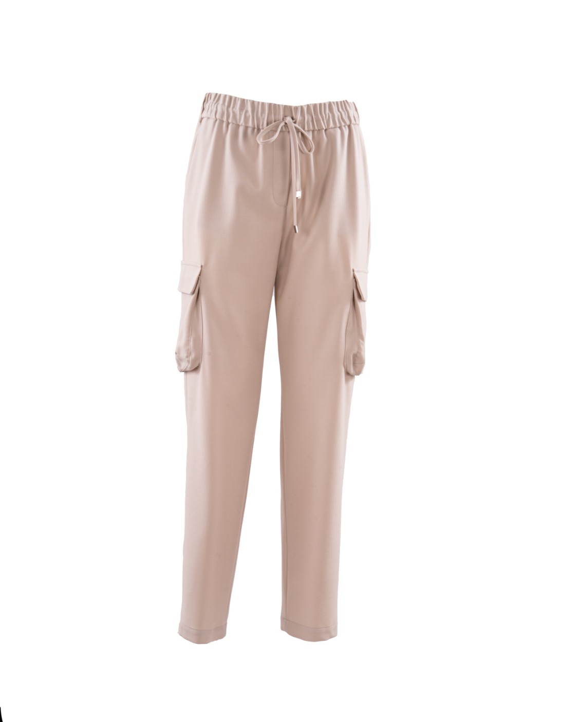 shop ANTONELLI  Pantalone: Antonelli pantaloni in misto lana "Praga".
Vita elasticizzata con coulisse.
Tasche a toppa laterali.
Taglio dritto.
Composizione: 53% poliestere, 43% lana vergine, 4% elastan.
Made in Italy.. PRAGA M8263 870C-121 number 9852935